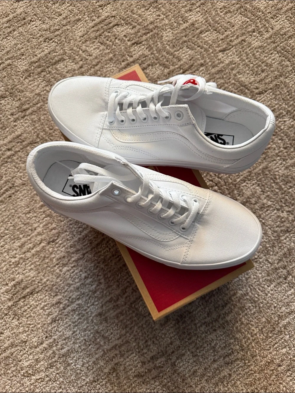 Vans Old Skool White Sneakers